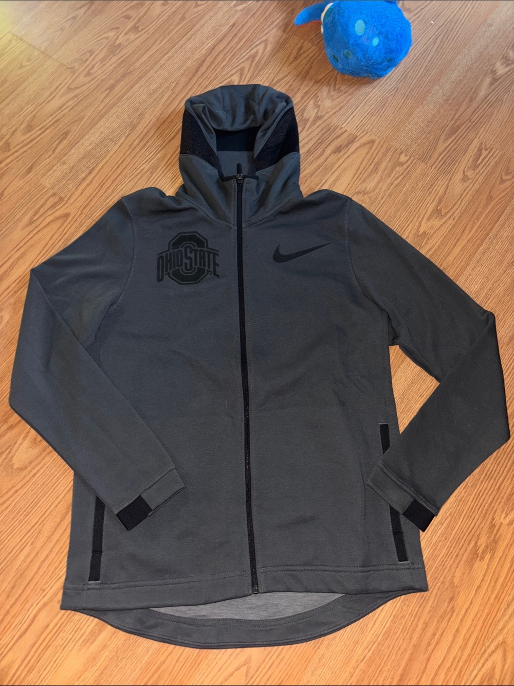 Nike Black Ohio State Full-Zip Performance Hoodie Jacket
